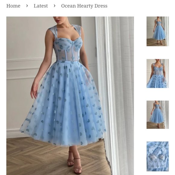 Teuta Matoshi Ocean Hearty Dress - Picture 13 of 13